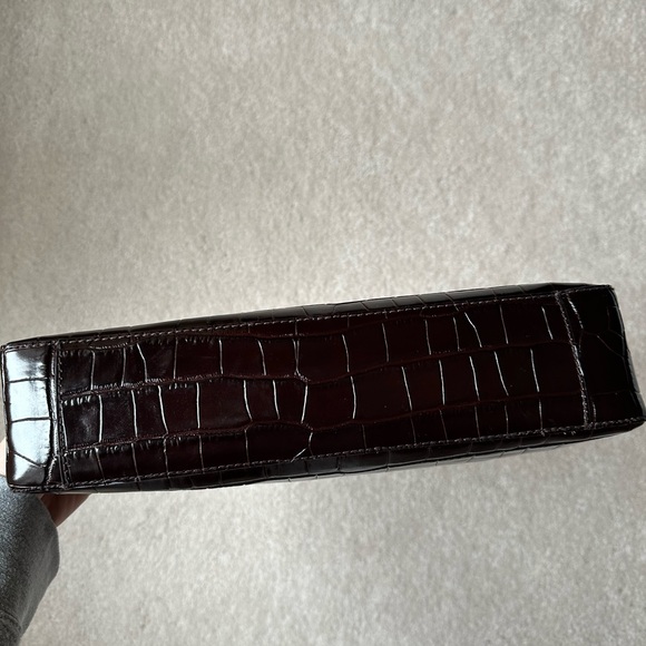 Madewell the top zip shoulder bag in Coffee Bean - Picture 5 of 5